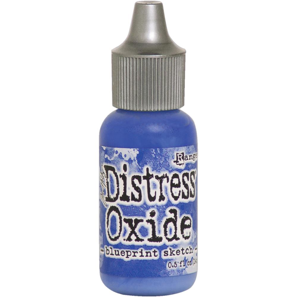 Distress Oxide Nachfüllfarbe blueprint sketch