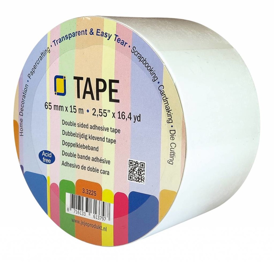 Craft tape (Doppelklebeband) 15m x 65mm