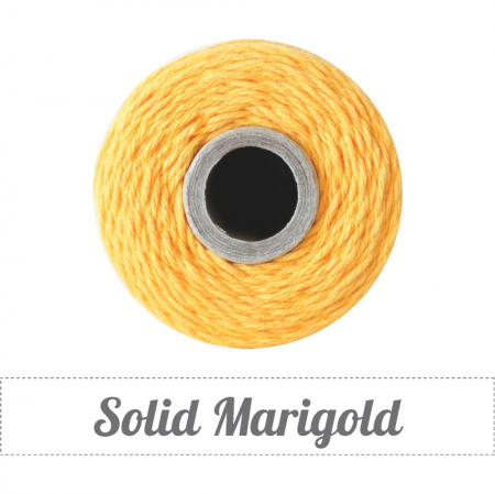 1 Rolle Twine Solid Marigold