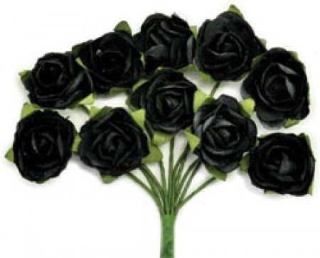 Blumen klein schwarz