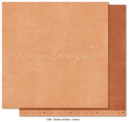 Scrapbooking-Papier Mono Shades of Boho - Sienna 12''  