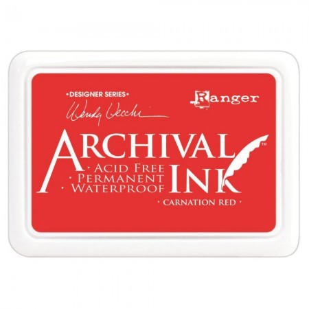 Archival Ink Carnation Red