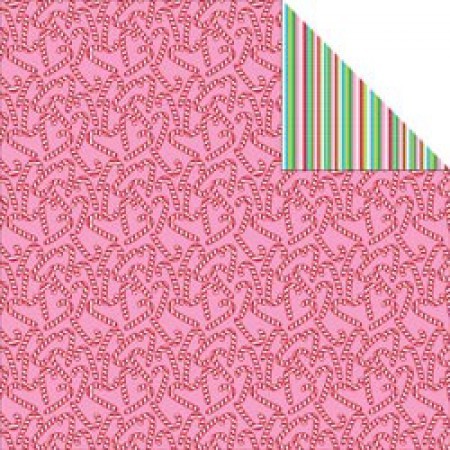 Scrapbooking-Papier Candy Stripe