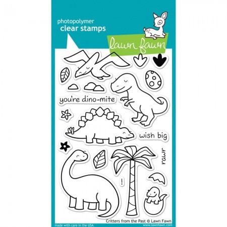 Clear Stamp Set Critters from the Past