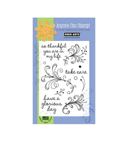 Clear Stamps Dot Flourish