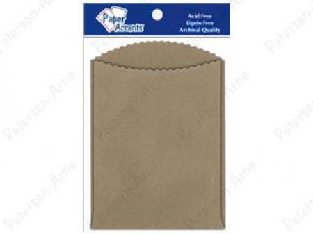 Papiertaschen / Paperbags Kraft  3 1/2" x 5"