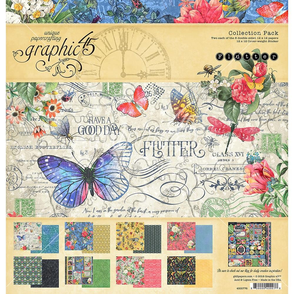 Scrapbooking-Collection Flutter 12 x 12"