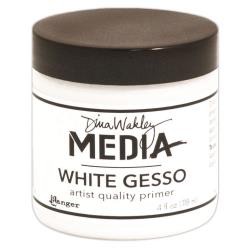 Dina Wakley Media White Gesso 4oz (118 ml)