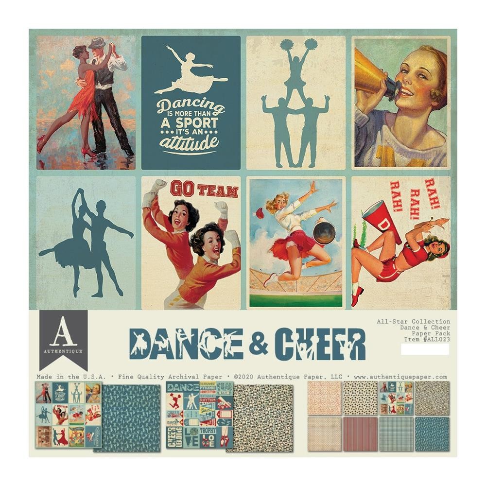 Scrapbooking All Star Collektion 'Dance & Cheer' 12 x 12"