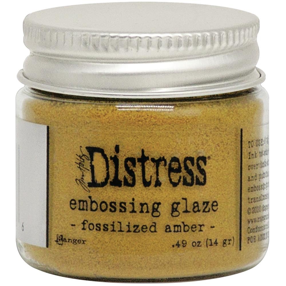 Tim Holtz Distress Embossing Glaze Fossilized Amber