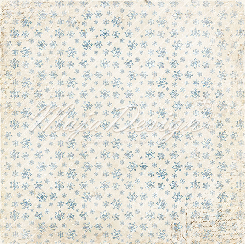 Scrapbooking-Papier Christmas Wonderland 'Let it snow'