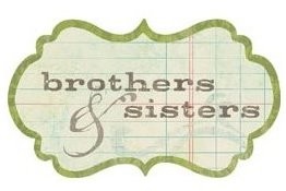 Journaling Card Savvy "Brothers & Sisters" Title