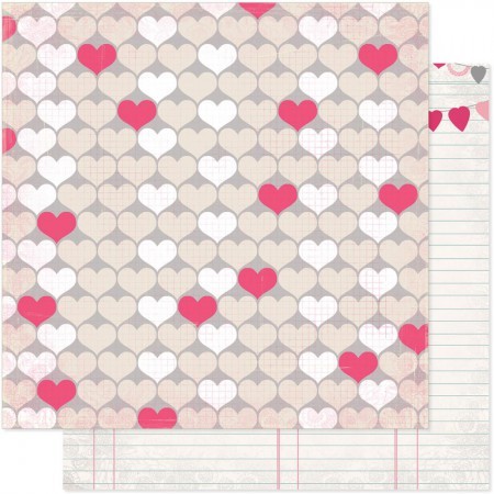 Scapbooking-Papier Heartbeat