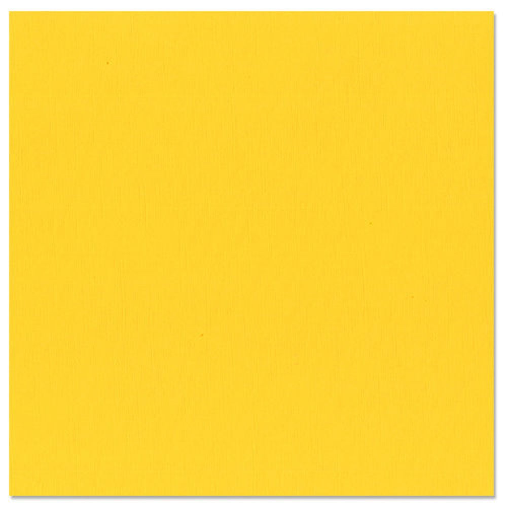 1 Pack Scrapbooking-Papier Bazzill Yellow Bazzill