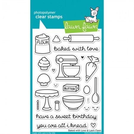 Clear Stamps Baked with Love