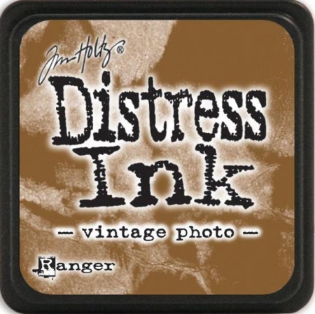 Distresskissen Vintage Photo