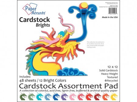 Scrapbooking-Cardstock Brights 12 x 12"