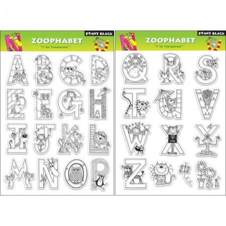 Clear Stamps Zoo Alphabet