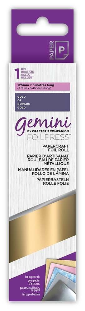 Gemini FOILPRESS Papercraft Foil - Gold
