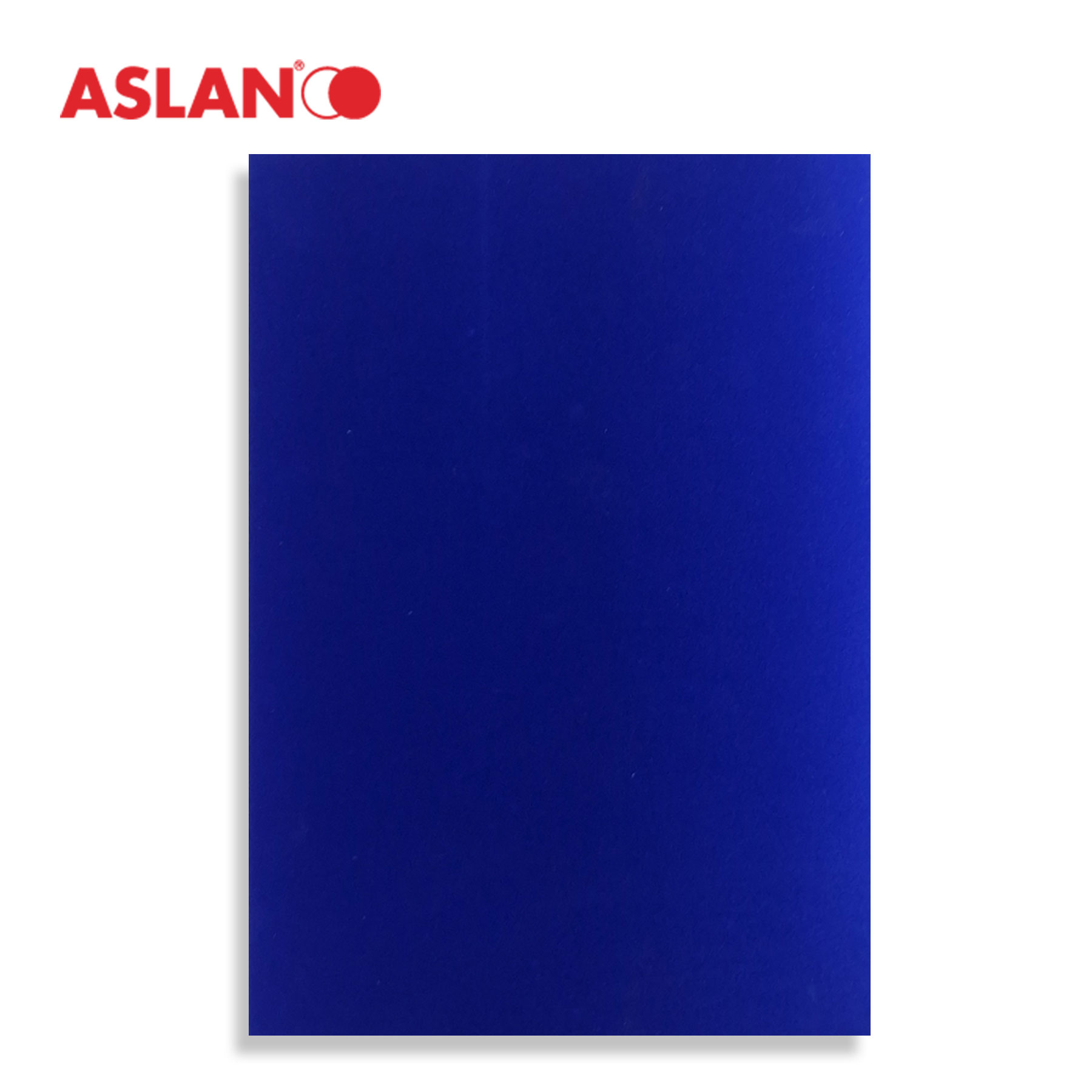 Vinyl Folie beflockt 'ASLAN CaressColour' blau A4 