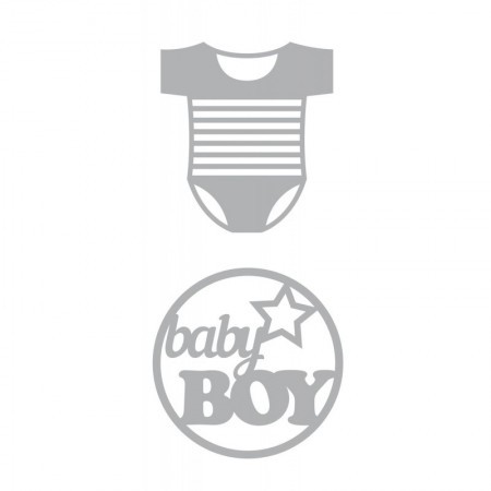 Stanzschablone Baby Boy