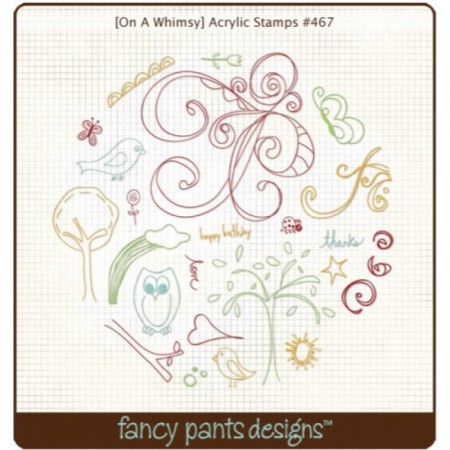 Clear Stamp On a Whimsy