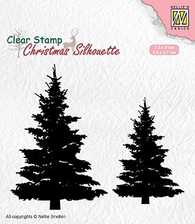 Clear Stamp Fir trees