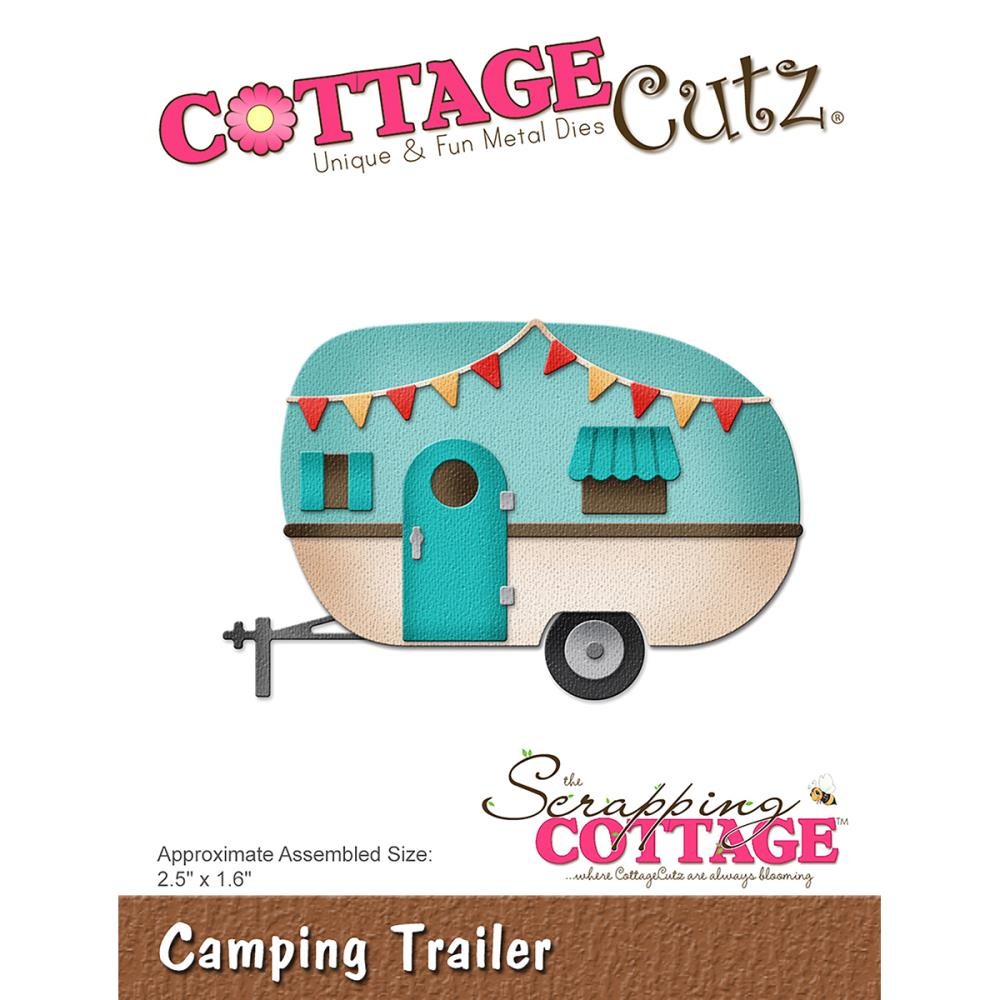Stanzschablone Camping Trailer (Camping Wagen)