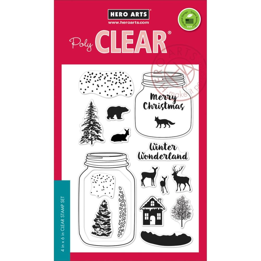 Clear Stamp Weihnachten im Glas / Winter  Scene
