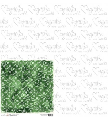 Mini Scrapbooking-Papier Sweet Flurry Green 6 x 6"