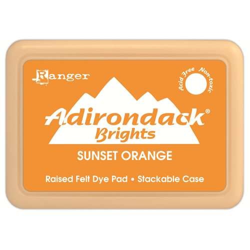 Adirondack Stempelkissen Sunset Orange