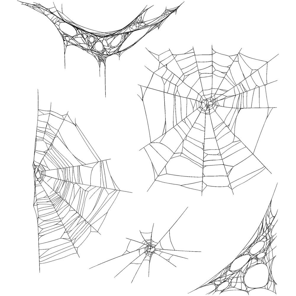 Stempelset Tangled Webs (auf EZMount)