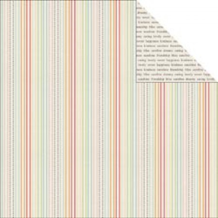 Scrapbooking-Papier Cheerful Stripe