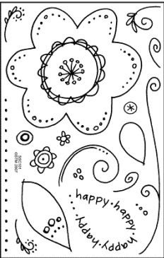 Clear Stamps Fancy Flourish