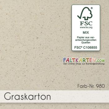 Scrapbooking-Papier Graskarton extra stark 325g/m2