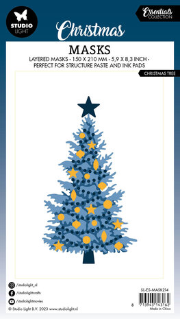 Stencilschablone 'Christmas Tree'