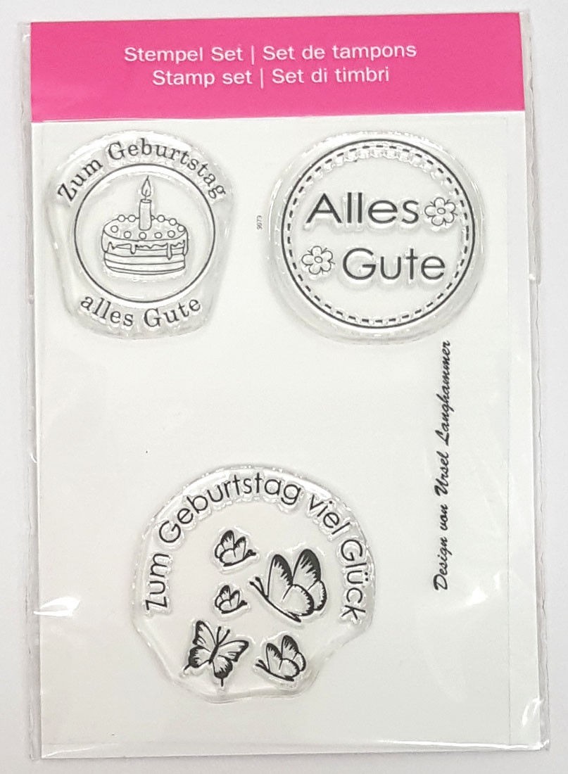 Clear Stamp Grüsse