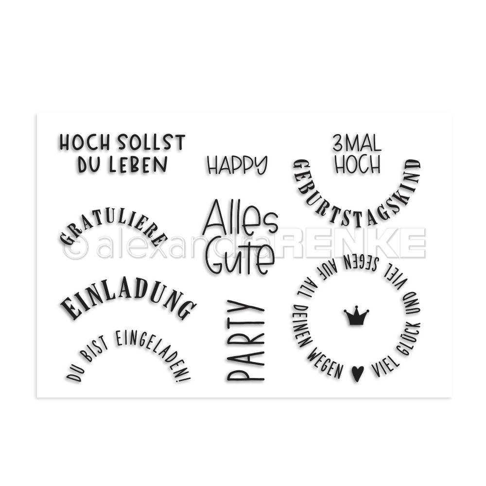 Clear Stamps Geburtstag