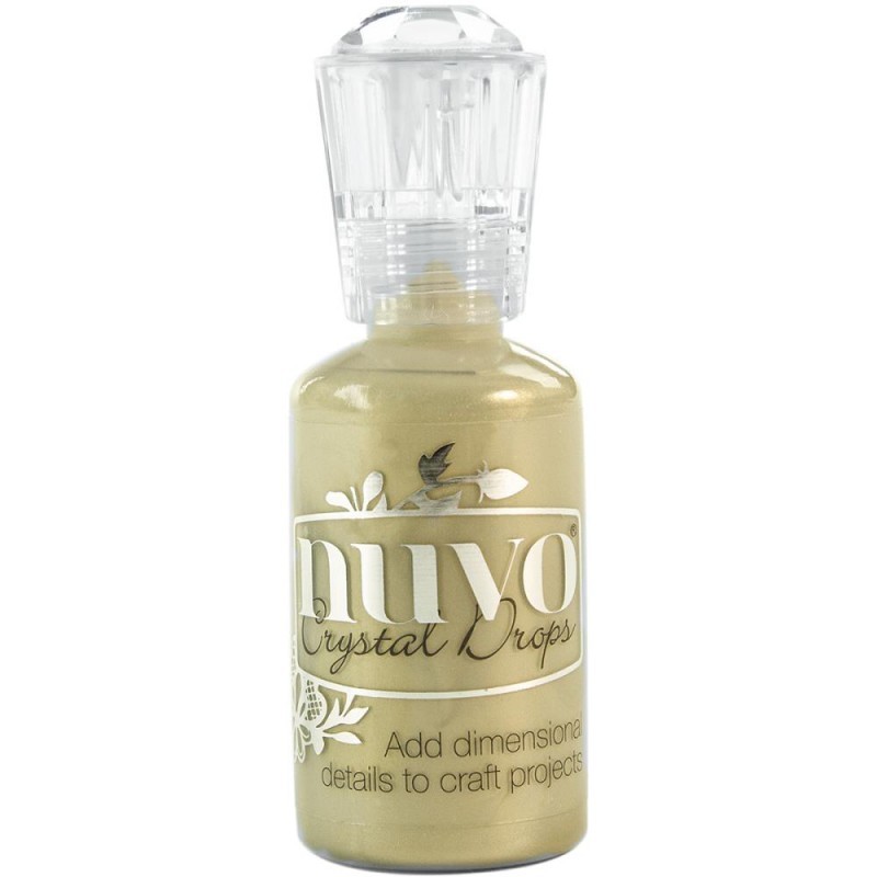 NUVO Crystal Drops  Pale Gold