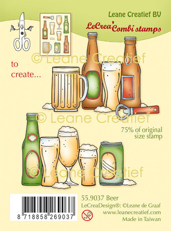 Clearstamp Set 'Beer'