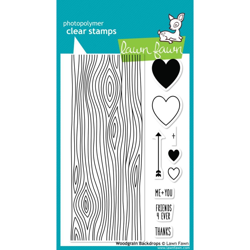 Clear Stamp Woodgrain Backdrops
