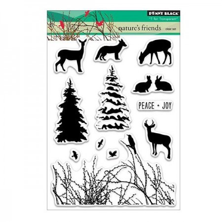 Clear Stamp Natur Tiere Wald (Nature's friends)
